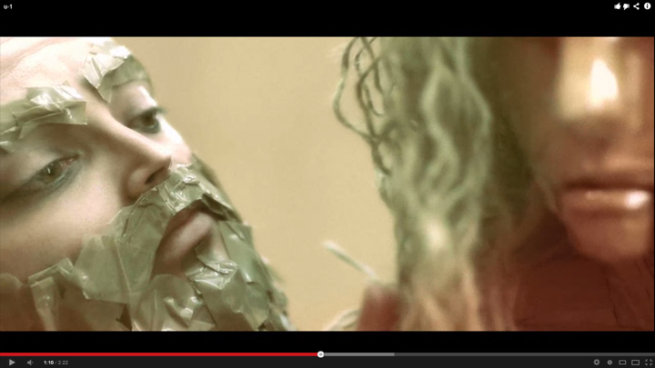 A scene from the video of u-1